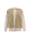 Fabiana Filippi Jacket In Brown