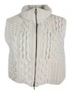 Fabiana Filippi Cashmere Jacket In Gray