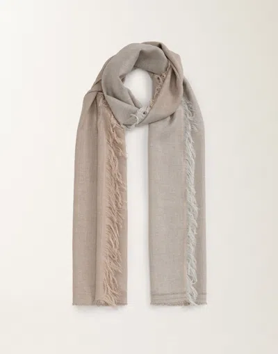 Fabiana Filippi Jacquard Viscose Stole In Onlyonecolor