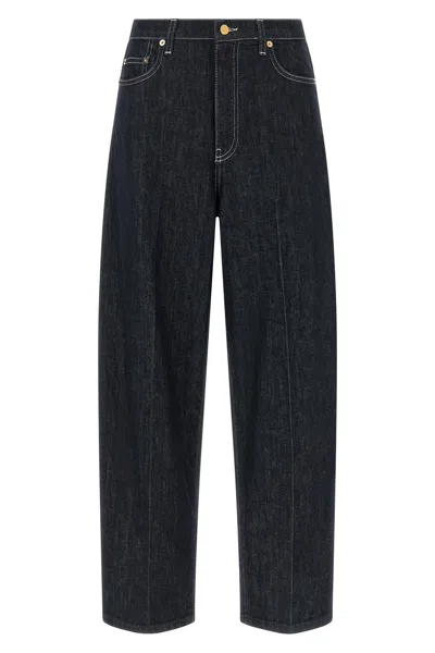 Fabiana Filippi Jeans Barrell In Blue