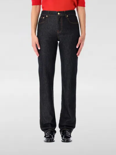 FABIANA FILIPPI JEANS FABIANA FILIPPI WOMAN COLOR CHARCOAL,H35418033