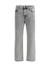 Fabiana Filippi Denim Narni Trousers In Grigio