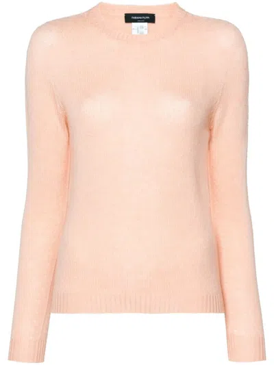 Fabiana Filippi Round-neck Cashmere Jumper In 2188