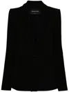 Fabiana Filippi Jersey Blazer In Black