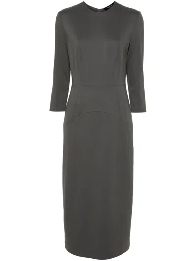 Fabiana Filippi Jersey Maxi Dress In 8187
