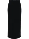 Fabiana Filippi Jersey Pencil Skirt In Blue