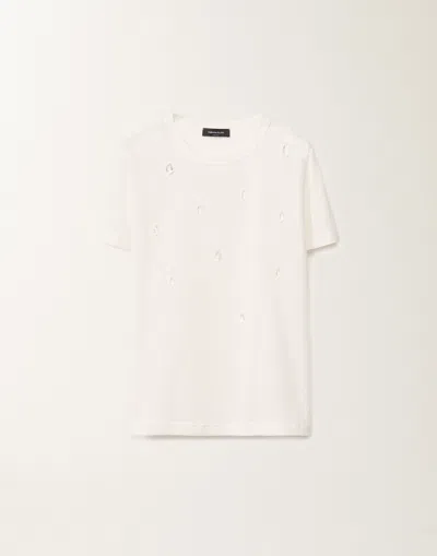 FABIANA FILIPPI FABIANA FILIPPI  - WOMAN T-SHIRTS & TOPS WHITE IT 50