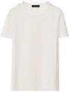 Fabiana Filippi Crew Neck Tee In White