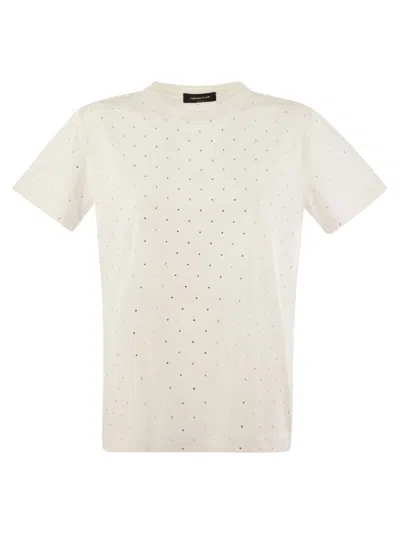 Fabiana Filippi Jersey T-shirt In White