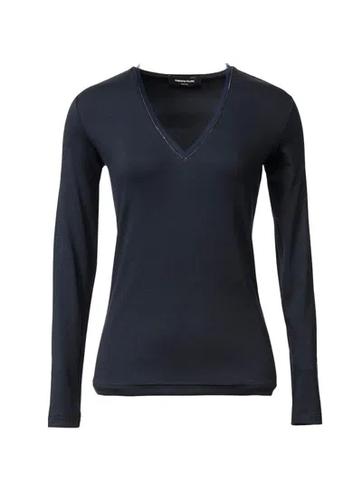 Fabiana Filippi Jersey Tshirt In Blue