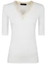 Fabiana Filippi Jersey V-neck Tshirt