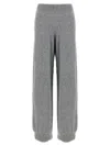 Fabiana Filippi Trousers Featuring Jewel Detail And Elastic Waistband In Gray