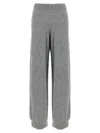 Fabiana Filippi Trousers Featuring Jewel Detail And Elastic Waistband In Gray