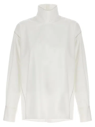 Fabiana Filippi Jewel Detail Shirt In White