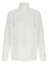 Fabiana Filippi Sequinned-turtleneck Sweater In White