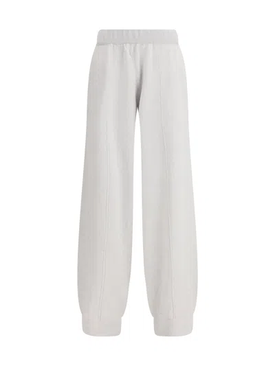 Fabiana Filippi Jewel-detail Knit Joggers In White