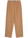 Fabiana Filippi Mid-rise Tapered-leg Trousers In Beige