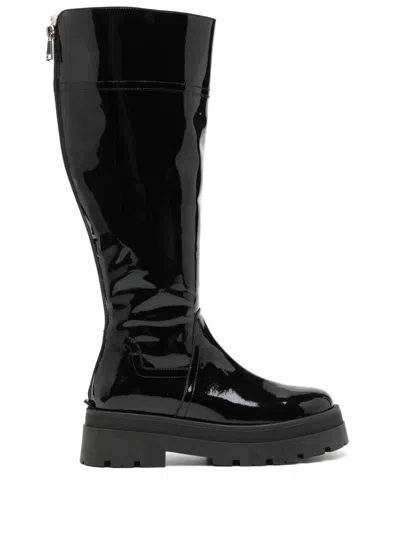 Fabiana Filippi Knee-high Chunky Boots In Black
