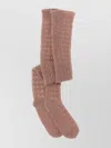 Fabiana Filippi Knee-high Socks With Soft Textured Knit