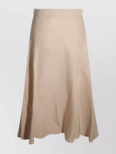 Fabiana Filippi Knee Length A-line Skirt With High Waist