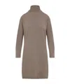 Fabiana Filippi Knit Midi Dress In Brown
