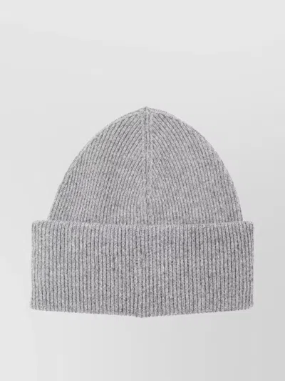 FABIANA FILIPPI KNIT RIBBED FOLDED CUFF HAT