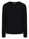 Fabiana Filippi Knitted Cashmere Sweater In Black