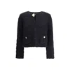 Fabiana Filippi Knitted Jacket In Black