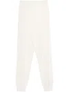 Fabiana Filippi Knitted Track Pants In White