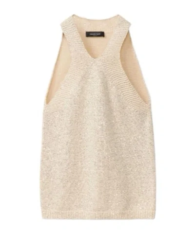 FABIANA FILIPPI FABIANA FILIPPI SEQUINED KNITTED VEST