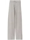 Fabiana Filippi Knitted Wide Leg Trousers In Gray