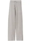 Fabiana Filippi Knitted Wide Leg Trousers In Grey