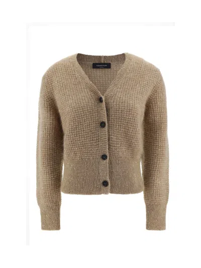 Fabiana Filippi Sweater In Beige