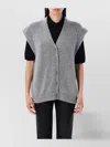 Fabiana Filippi Knitwear V-neck Sleeveless Cardigan
