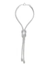 FABIANA FILIPPI FABIANA FILIPPI KNOT DETAIL LONG NECKLACE