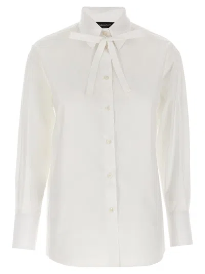 Fabiana Filippi Lace Shirt Shirt And Blouse In White