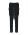 Fabiana Filippi Lace-up Casual Pants In Black