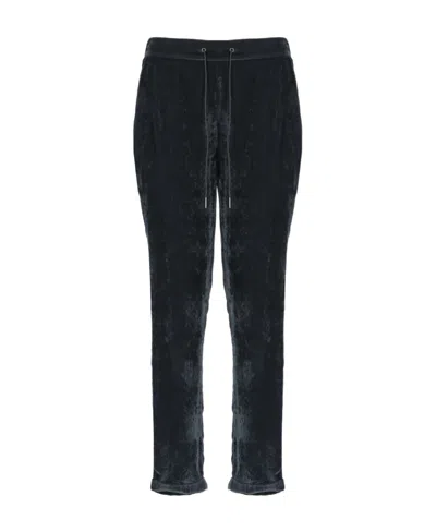 Fabiana Filippi Lace-up Casual Pants In Black