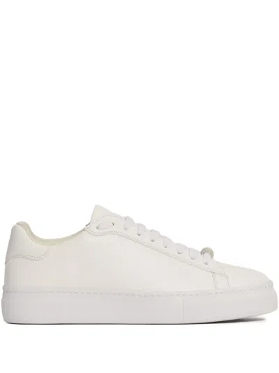 Fabiana Filippi Lace-up Sneakers In White