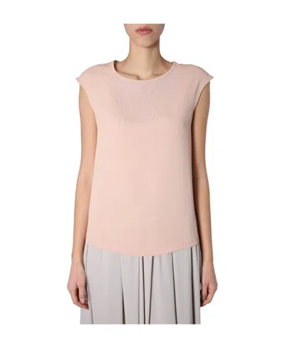 FABIANA FILIPPI FABIANA FILIPPI SEQUIN EMBELLISHED CREWNECK TOP