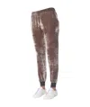 Fabiana Filippi Knitted Cuffs Velvet Trousers In Multicolor