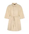 Fabiana Filippi Women's Leather Shirt In Nude