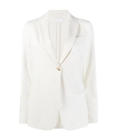Fabiana Filippi Lapel Suit Jacket In White
