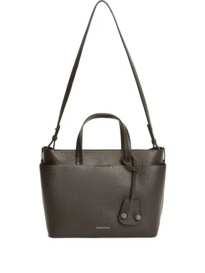 Fabiana Filippi Large Pebble-leather Tote Bag In Black