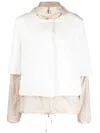 Fabiana Filippi Layered Padded Jacket In White