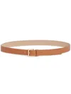 Fabiana Filippi Calfskin Belt In Brown