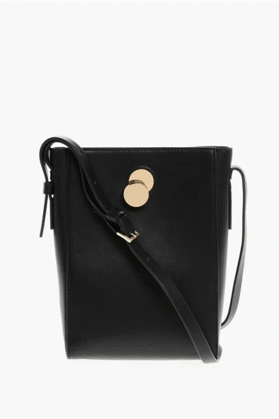 Fabiana Filippi Leather Eclipse Crossbody Bag