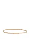 Fabiana Filippi Calfskin Belt In Gold