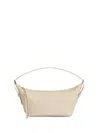 Fabiana Filippi Leather Shoulder Bag In Neutrals