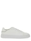Fabiana Filippi White Leather Sneakers With Classic Lace-up Design